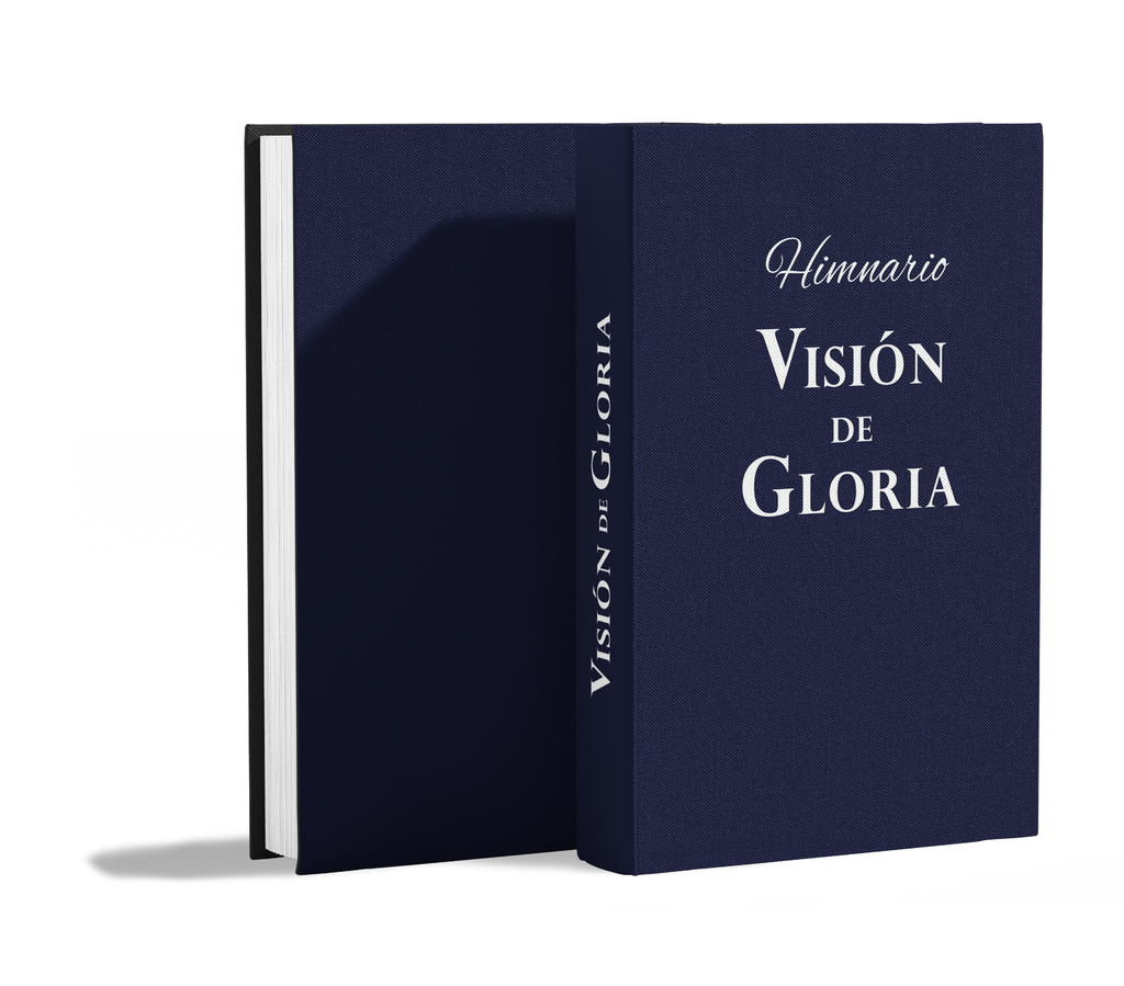 Himnario Visión de Gloria. Pasta dura color AZUL CIELO