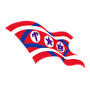 Bandera  De lujo 152 x 91 cm (3X5 FRINGE AN).