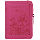 Biblia Reina Valera 1960 Mini-Bolsillo Letra Chica Imitación Piel Fucsia [RVR.16LMPJR]