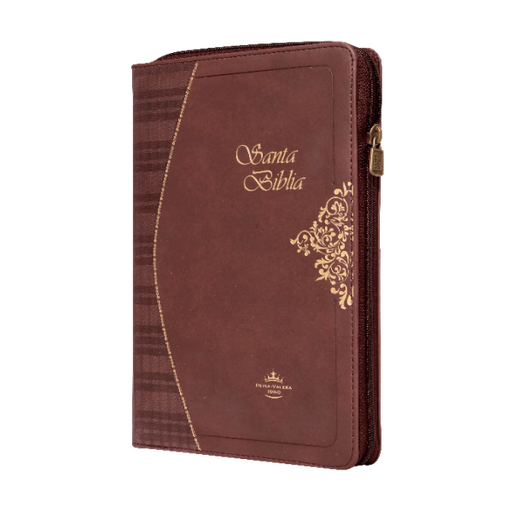 Biblia Reina Valera 1960 Mediana Letra Grande Imitación Piel Vino
