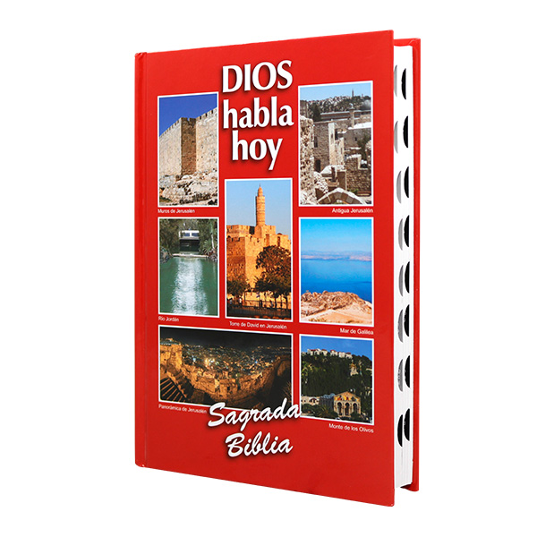 Biblia Dios Habla Hoy Mediana Letra Mediana Tapa Dura Roja [DHH53DKTILG]