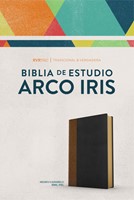 Biblia RVR60 Arcoíris Tostado/Negro