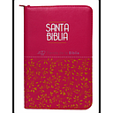 [SBM5629] BIBLIA RVR60FUCSIA HOJITAS CANTO FUCSIA QR