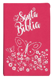 [SBM1084] Biblia Reina Valera 1960 Mediana Letra Grande Imitación Piel Rosa