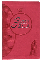 [SBM0646] Biblia Reina Valera 1960 Mediana Letra Grande Imitación Piel Fiusha
