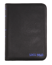 [SBM5640] Biblia Reina Valera 1960 Chica Letra Chica Imitación Piel Negro