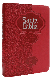 [SBM1823] Biblia Fuente de Bendiciones Reina Valera 1960 Chica Letra Mediana Imitación Piel Roja