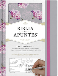 [CLC5052] Biblia de Apuntes RVR60 Gris Floreada
