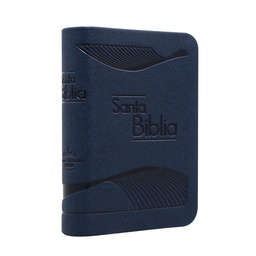 [SBM5557] Biblia Reina Valera 1960 Mini-Bolsillo Letra Chica Imitación Piel Azul [RVR016PJR]