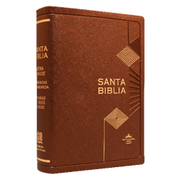 [SBM9331] Biblia Reina Valera 1960 Chica Letra Mediana MDM Vinil Café