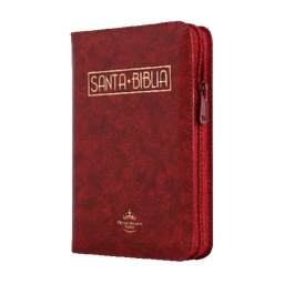 [SBM5598] Biblia Reina Valera 1960 Chica Letra Mediana Imitación Piel Vino tinto Código QR [RVR045cZTILMPJR]